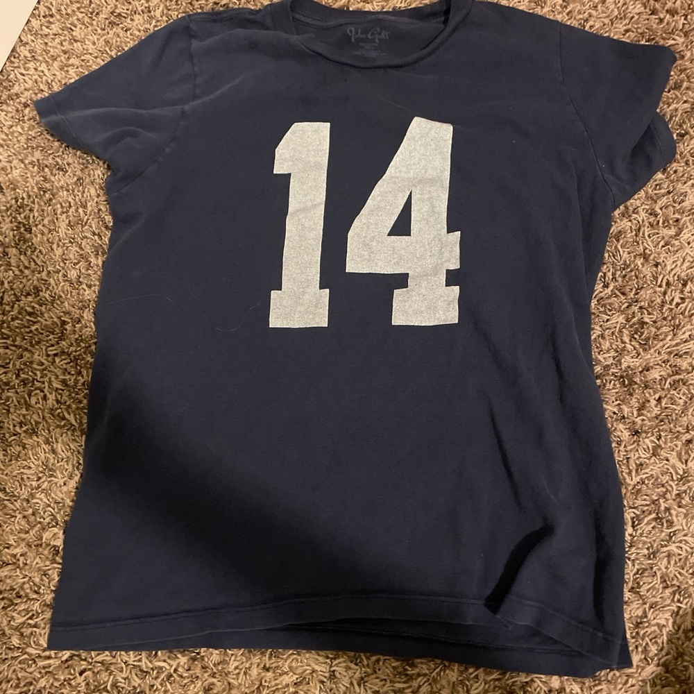Navy Blue Number 14 T-Shirt